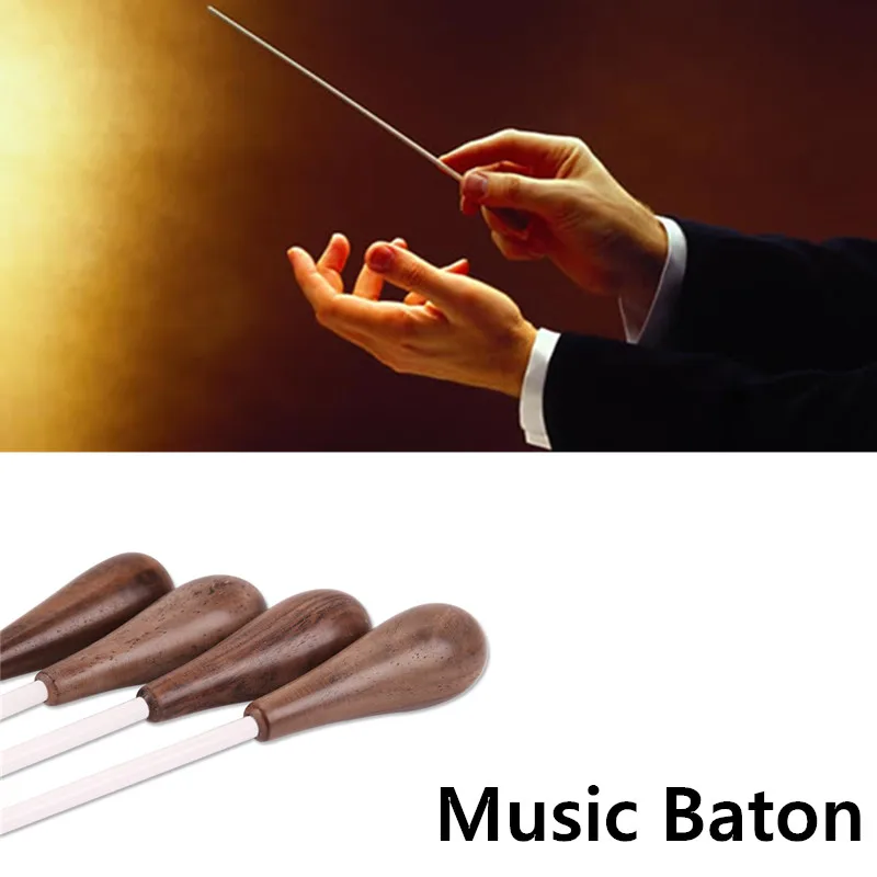 

Durable Wooden Orchestra Choir Conductor Symphony Baton Lightweight Choral Director Wand