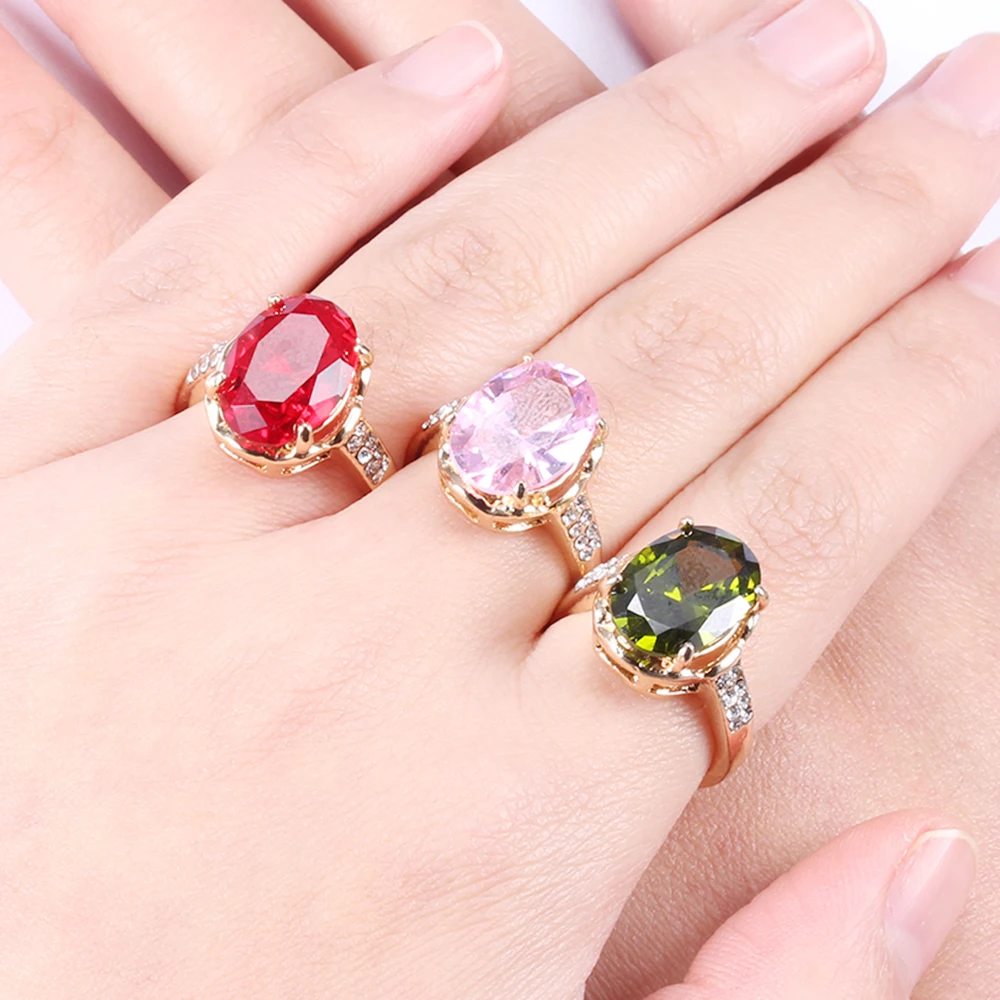 Женское кольцо, разработанное специально для женских колец, модное очаровательное кольцо, AAA, в форме яйца, циркон, элегантное кольцо для девушки, подарок