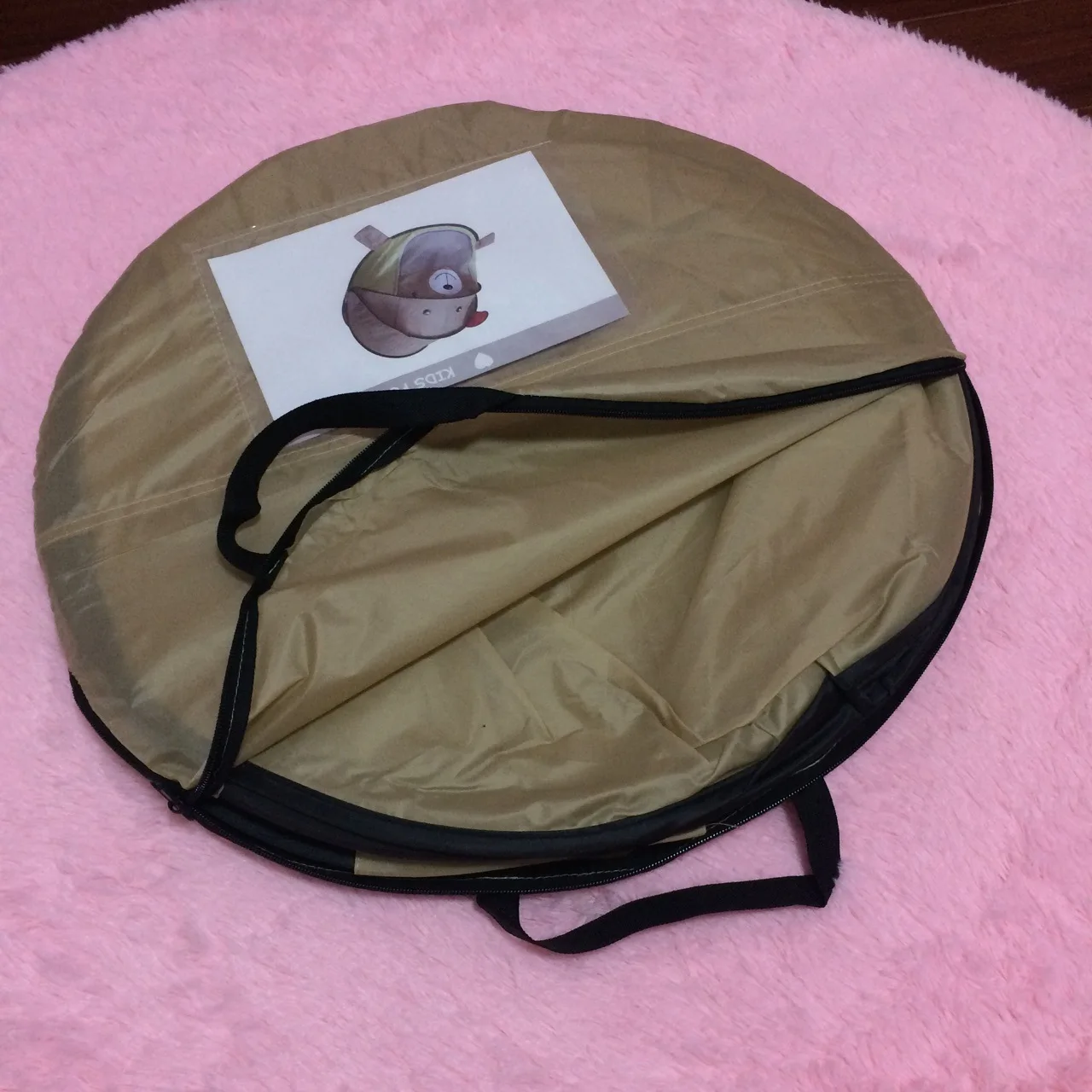 

Children Indoor Mixed Colors Little Brown Bear Game Tent Customizable Outdoor Bounce Cartoon Toys Game House