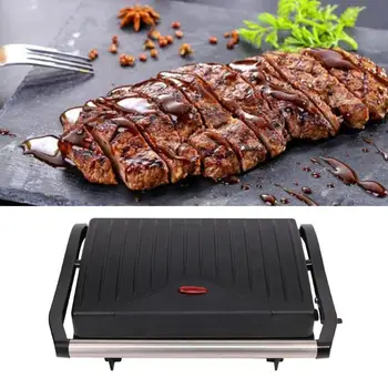 

EU Plug Steak Maker Nonstick Electric Grill Smokeless Home Breakfast Making Machine Household Kitchen Cooking Appliances