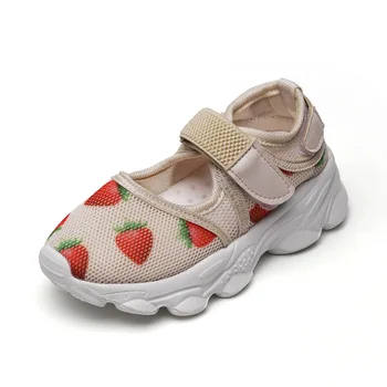 

2020 Spring Kid's Shoes Casuals Hook & Loop Solid Shallow Round Toe Sweet Flat Heels Hemp Non-slip TL-19