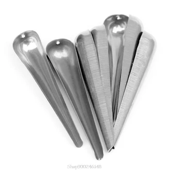 

Bird Pointed Seed Dispenser Feeding Spoon Stainless Steel Parrot Feeder Seed Container for Bird Peony Cockatiel Feeding S23 20