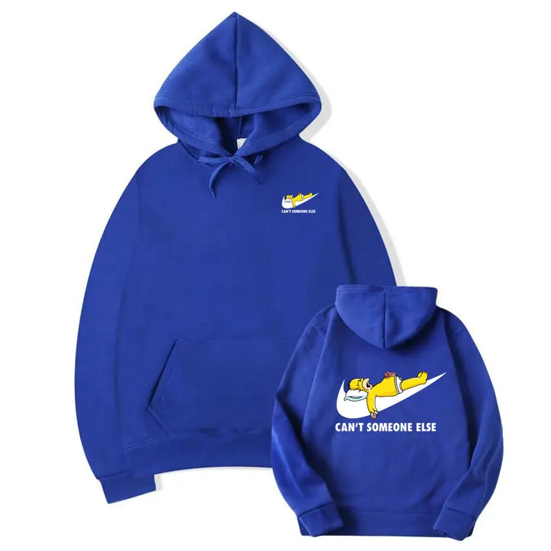 Sapphire blue Hop Juventude Rua Esportes Толстовки, Толстовки Da Moda azul, os homens de lazer, толстовки импрессан-де-анимасоу - Цвет: Sapphire blue