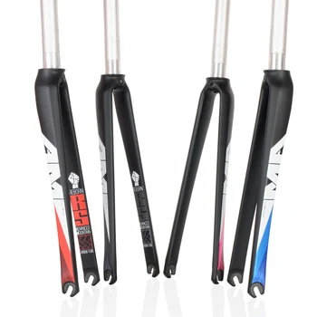 

KOOZER front fork 19 AMR5 mountain bike bicycle front fork lightweight 700C semi-carbon fiber front fork bicycle front fork