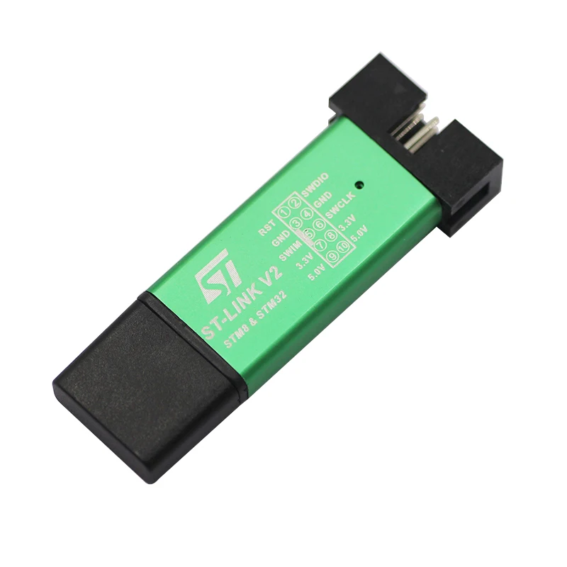 ST LINK Stlink Link V2 Mini STM8 STM32 симулятор скачать программист Программирование с крышкой