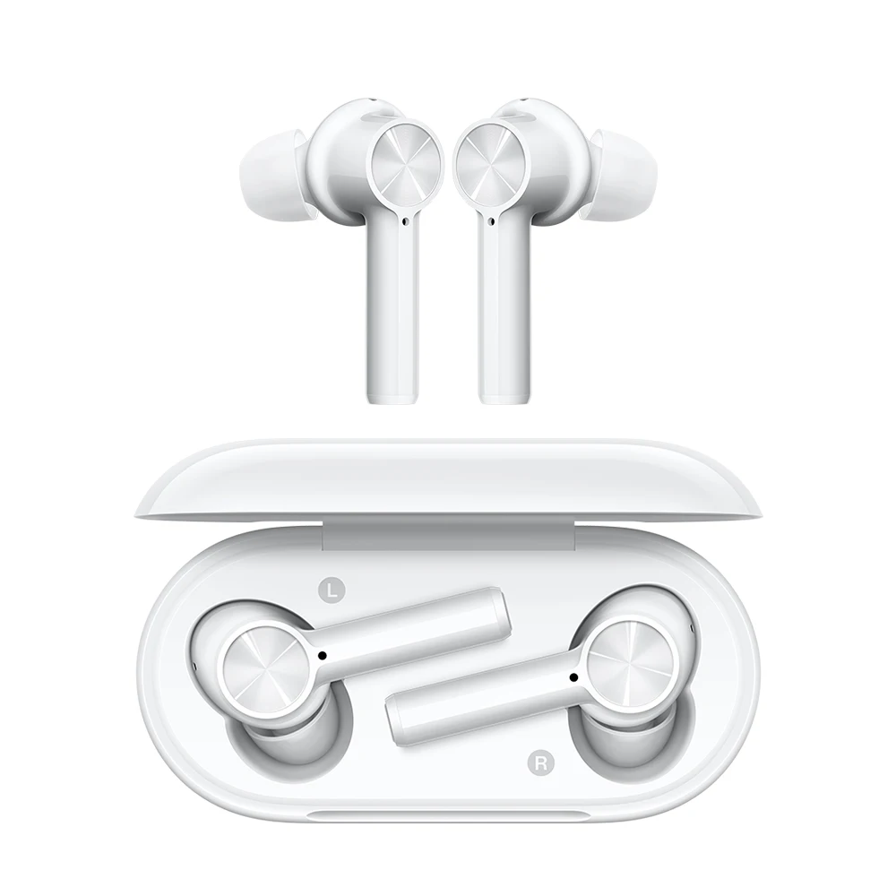 Oneplus Buds Z TWS Bluetooth Earphones Dynamic Boost Bass IP55 Waterproof True Wireless Stereo Headset for Oneplus 8 Pro