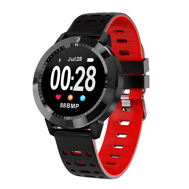 Smart Watch Waterproof Tempered Glass Fitness Tracking Heart Rate Monitor Sport Wristwatch JHP-Best