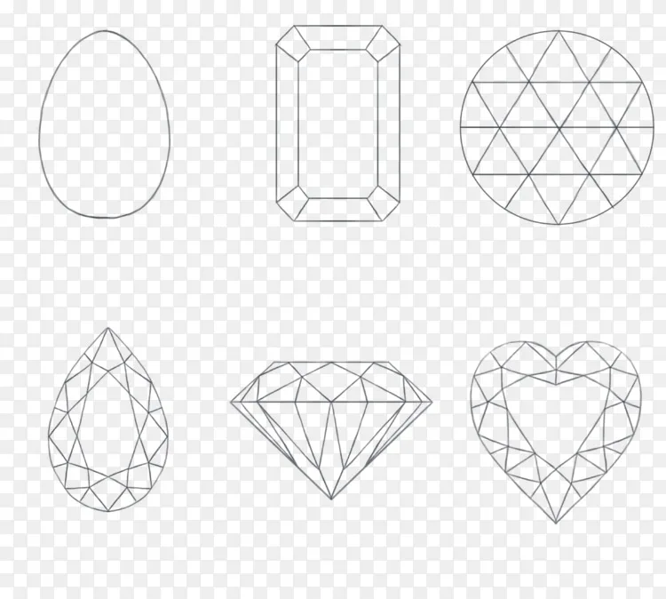 宝石珠宝插图素描 宝石png图片素材免费下载 图片编号 Png素材网