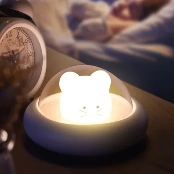

Led cartoon night shooting lamp creative feeding lamp dormitory bedside lamp USB charging table lamp wireless Nightlight