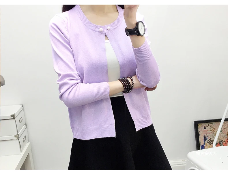 Новинка, Blusas De Inverno Feminina, вязаный кардиган для женщин, весна-осень, свитер с рукавом, женский, черный/розовый