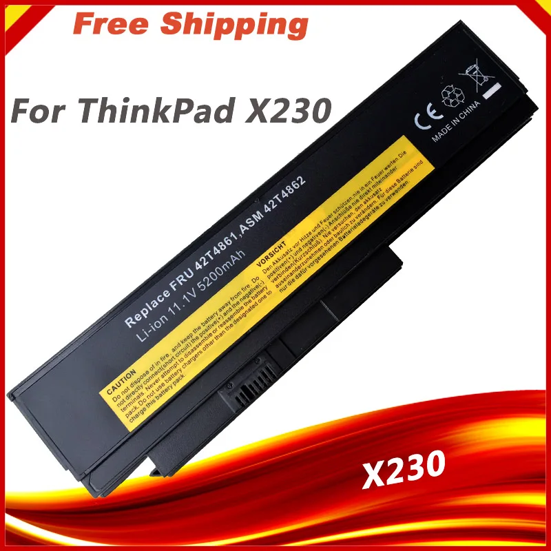 Аккумулятор 45N1025 для ноутбука Lenovo Thinkpad X230 X230i X220 X220I X220S 45N1024 45N1022 45N1029 45N1033 |