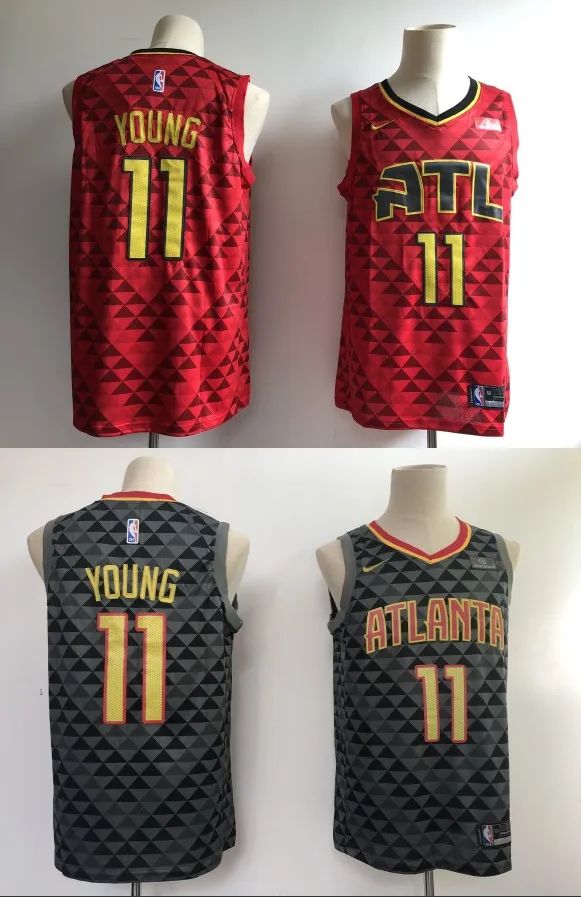 A+++ Качественная мужская одежда для взрослых#11 Trae Young Jersey Atlanta