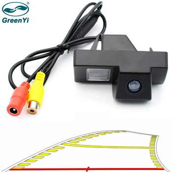 

GreenYi Dynamic Trajectory Parking Line Car Rear View Reversing Backup Camera For Toyota Land Cruiser 100 Prado 120