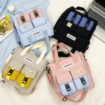 

The New Canvas Diagonal Cross Bag Youth Fashion Casual Version Ladies Shoulder Bag Women Messenger Bags handbag