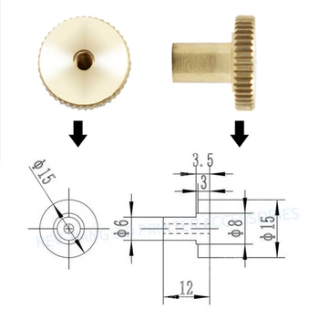 

4 Set/lot Ultimaker 2 Hot Bed Leveling Spring Kit 4* Adjustment Nut+4*Springs+4*M3 Screw Heatbed Kit For 3D Printer