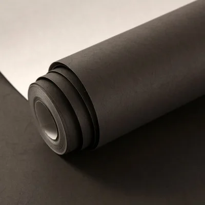 72049 Ink Black Домашние обои современный декор однотонные обои розовый фиолетовый обои декоративные для спальни гостиной Papel De Pared - Цвет: 72049 Ink Black