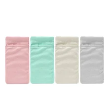 Бархатная сумка для мобильного телефона 180x100 мм для хранения USB зарядного устройства USB кабель Внешний аккумулятор чехол для хранения телефона