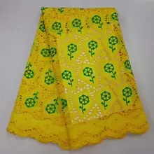 YL! Последние швейцарские кружевные ткани белая африканская кружевная ткань нигерийское кружево для свадьбы сухое кружево! J102935