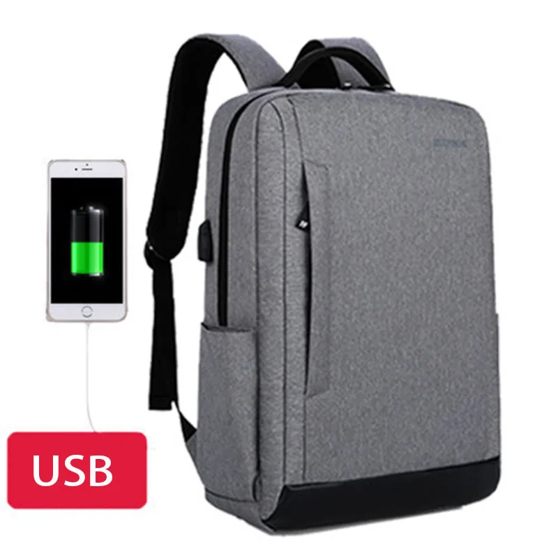 Рюкзак для ноутбука 14/15/15 6 дюймов с USB зарядкой рюкзак защитой от кражи мужчин и