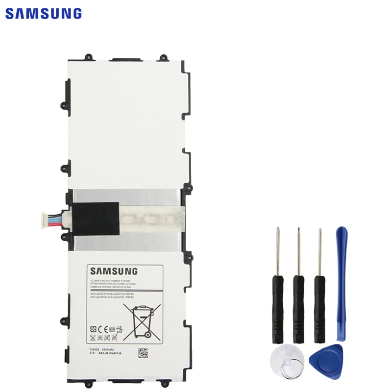 Samsung сменный аккумулятор T4500E для samsung GALAXY Tab3 P5200 P5210 P5220 T4500C T4500K планшетный аккумулятор 6800 мАч