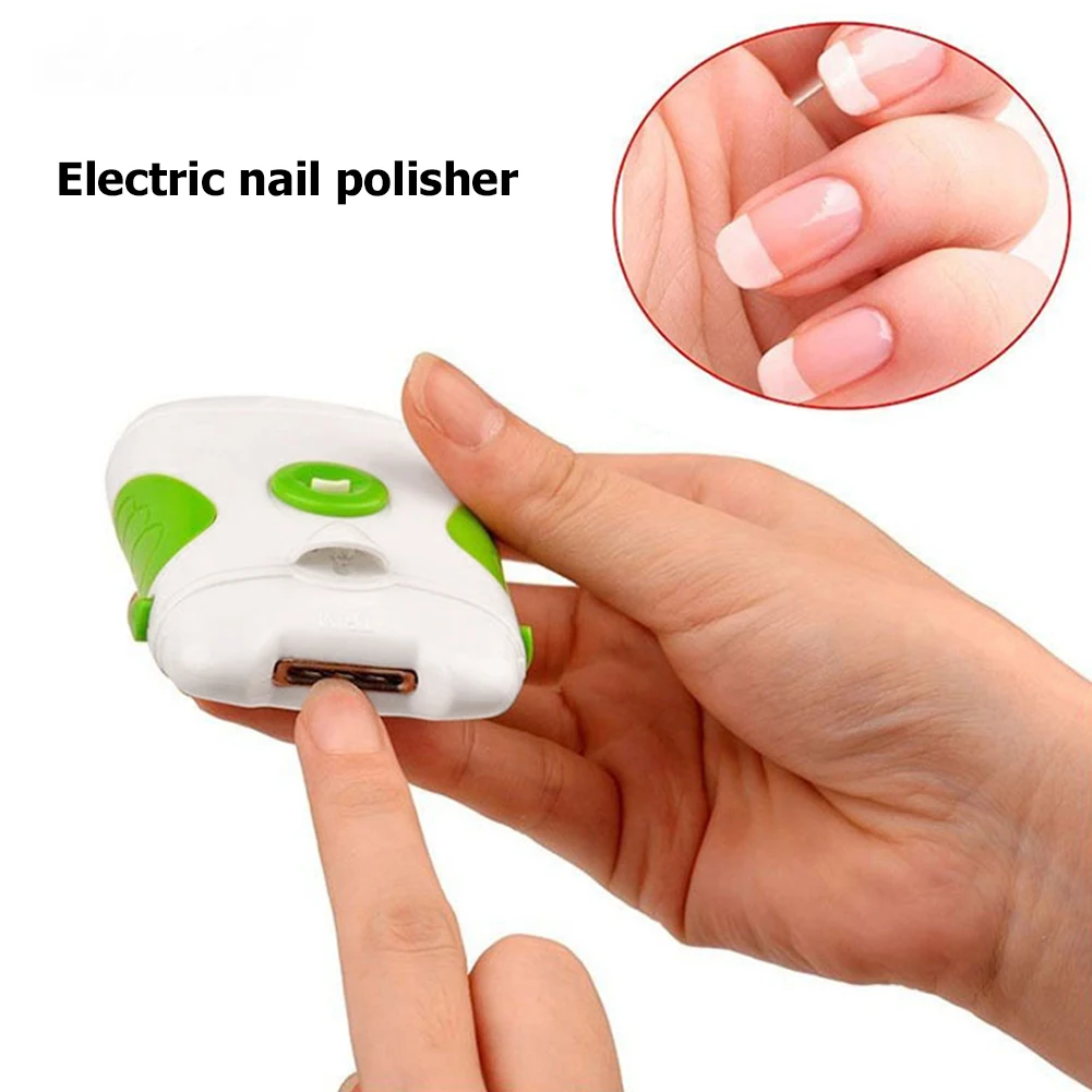 Electric Nail Trimmer Nail File Nail Clipper Fingernail Cutter With Led