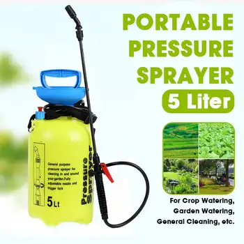 

5L Pressure Sprayer Compressed Air Spray Garden Sprayer Pump Hand Pressure Watering Spray Garden Irrigation Car Clean