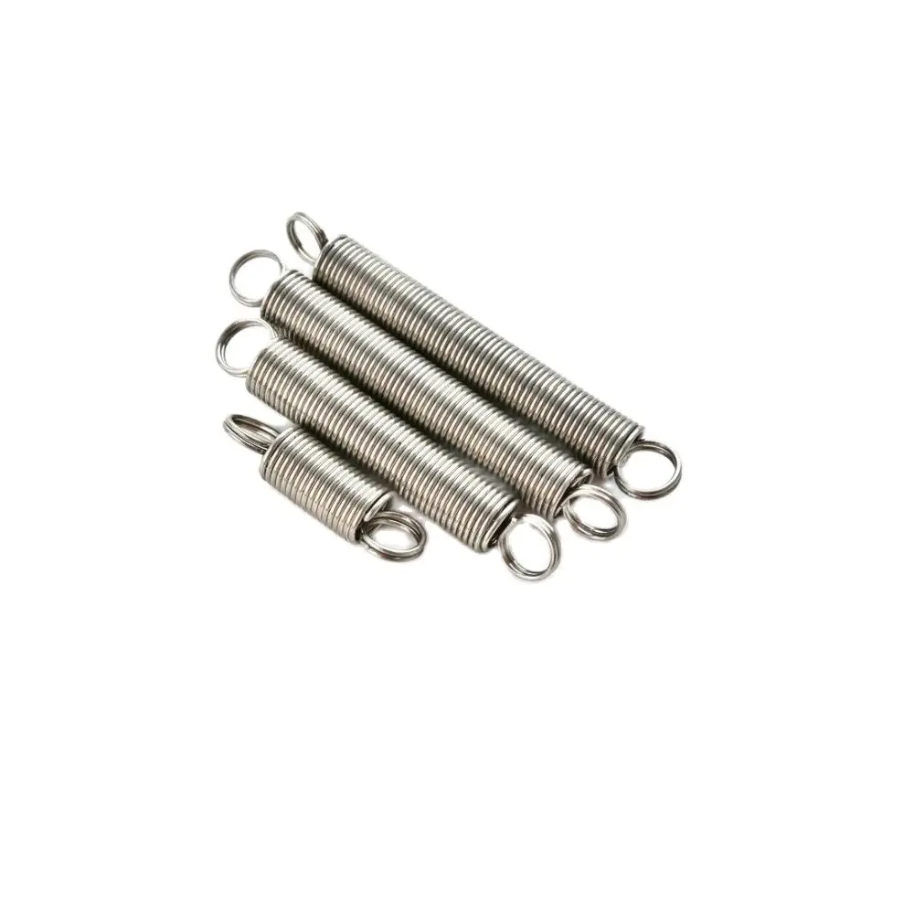 5Pcs 0.3mm Wire Diameter 3mm OD Extension Spring Stainless Steel Tension springs 