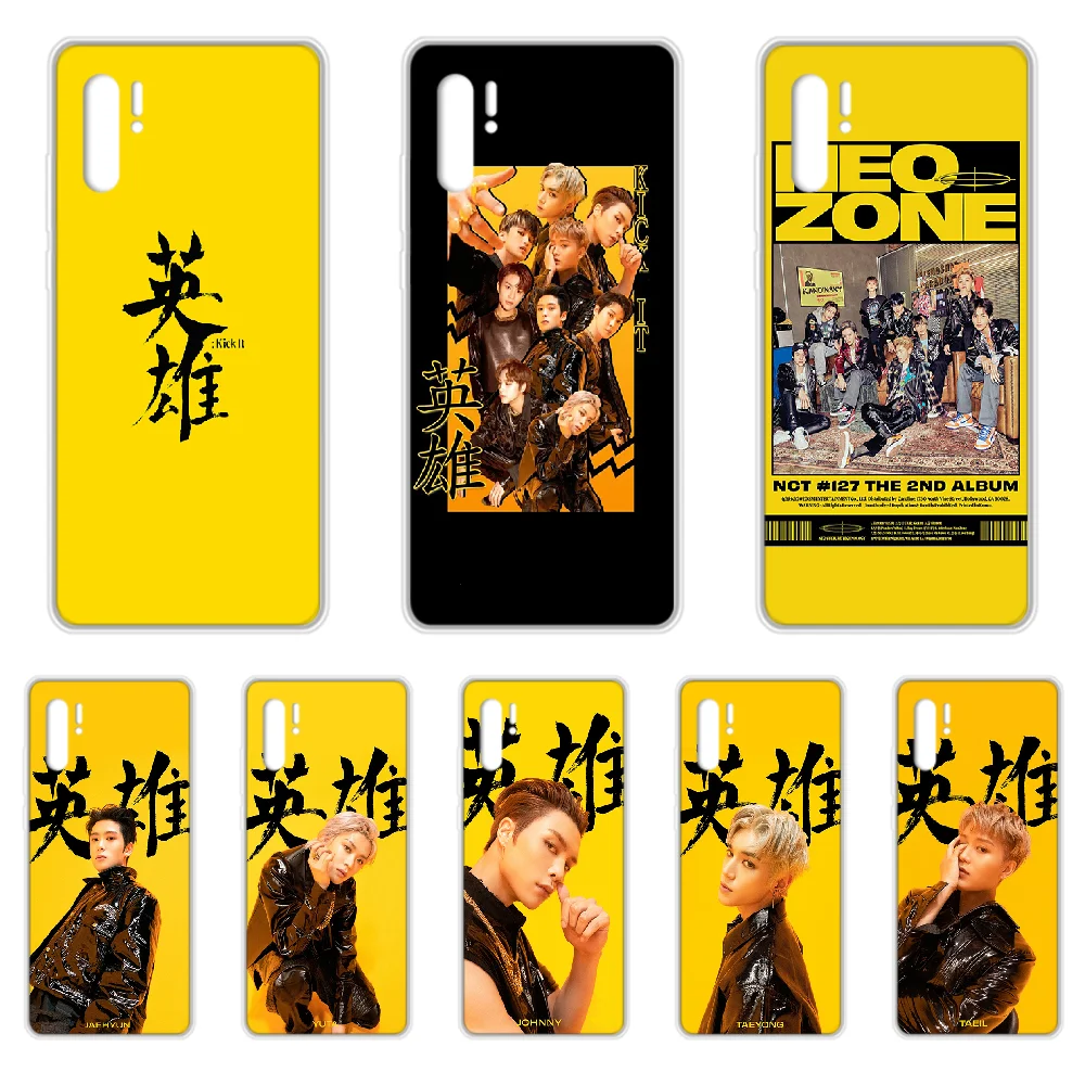 Чехол для телефона kpop в Корейском стиле NCT 127 Neo Zone прозрачный корпус SamSung Galaxy note A 5 7