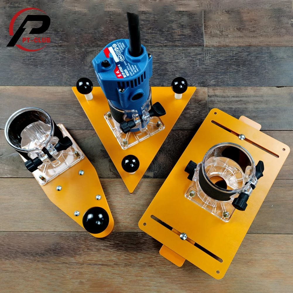 Base Del Rifinitore Del Tavolo Di Fresatura Del Router Per Accessori Per La Rifilatura Del Piatto Di Fresatura Del Pavimento Makita