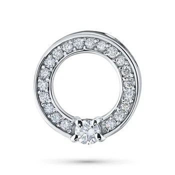 

Pendant made of white gold with diamonds e0901pd07174500