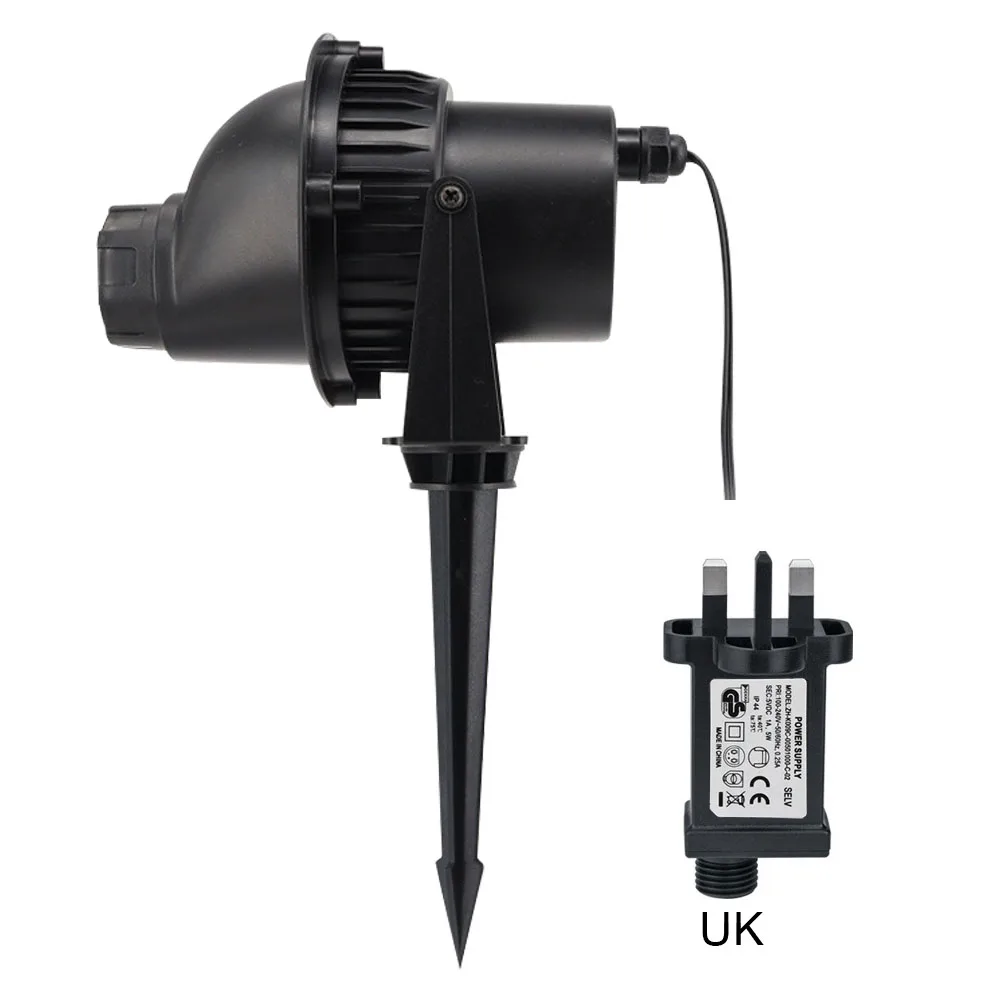

Halloween Christmas LED 3D Romantic Film Projection Lamp Home Outdoor ABS Party Garden With Remote Controller Patio Effect