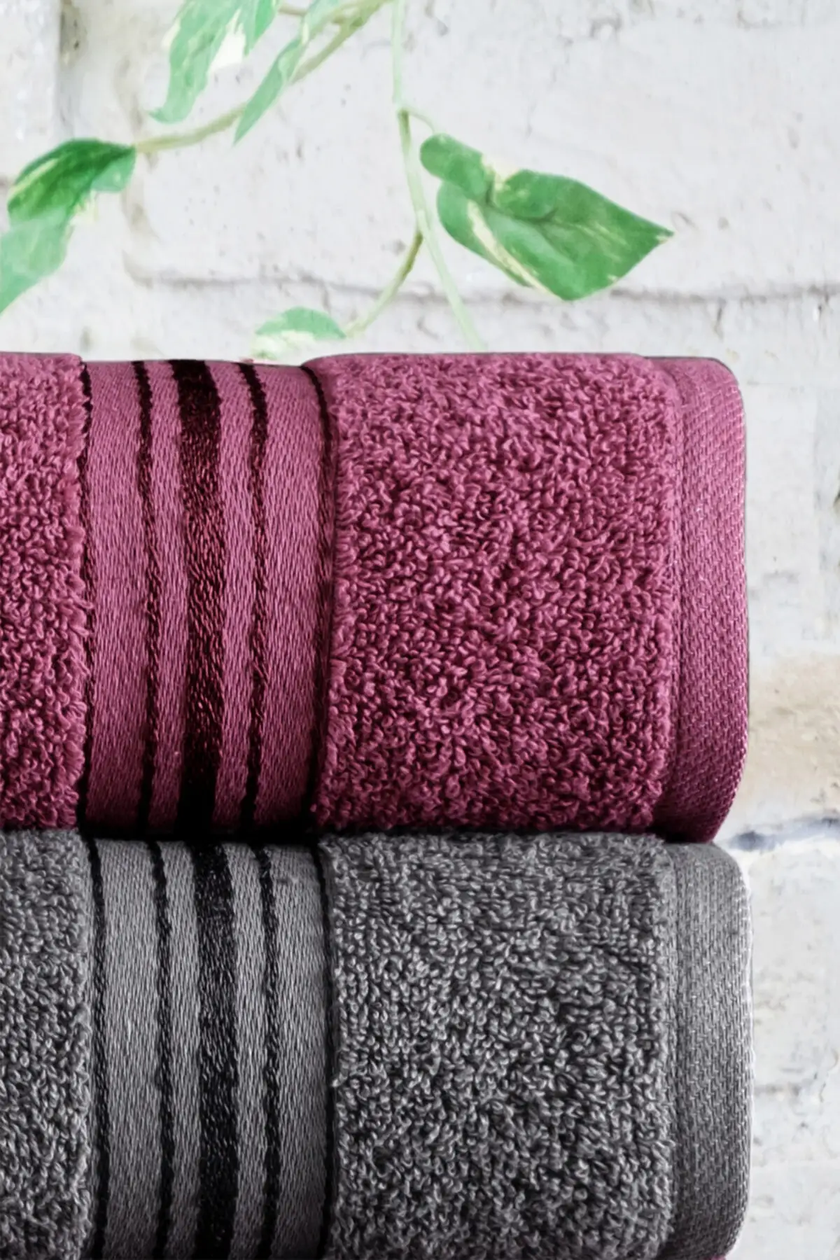 %100 Cotton Bath Towels Set Absorbent Solid Color Soft Friendly Face Hand Shower Terry For Bathroom 2pcs 70x140-50x90cm Beach