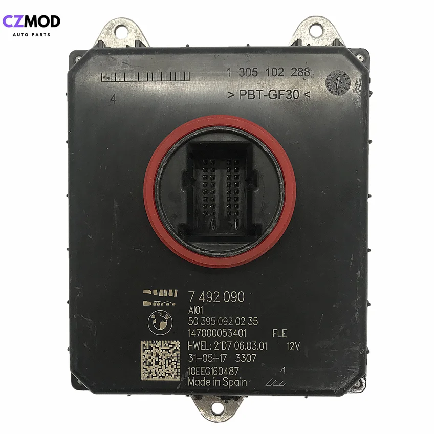 CZMOD 7 492 090 147000053401 FLE светодиодный модуль управления драйвером компьютерный 7492090 10EEG160487 Подержанные автомобильные аксессуары