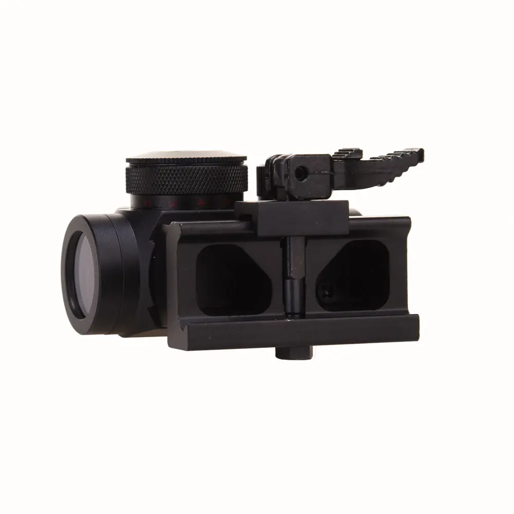 Vista para Fotografar Caça Holográfica Scope 1x24 Desmontagem Rápida 20mm Ótica Picatinny Ferroviário Arma Acessórios Red Dot 7 Caça Holográfica Red Dot Scope 1x24 Desmontagem
