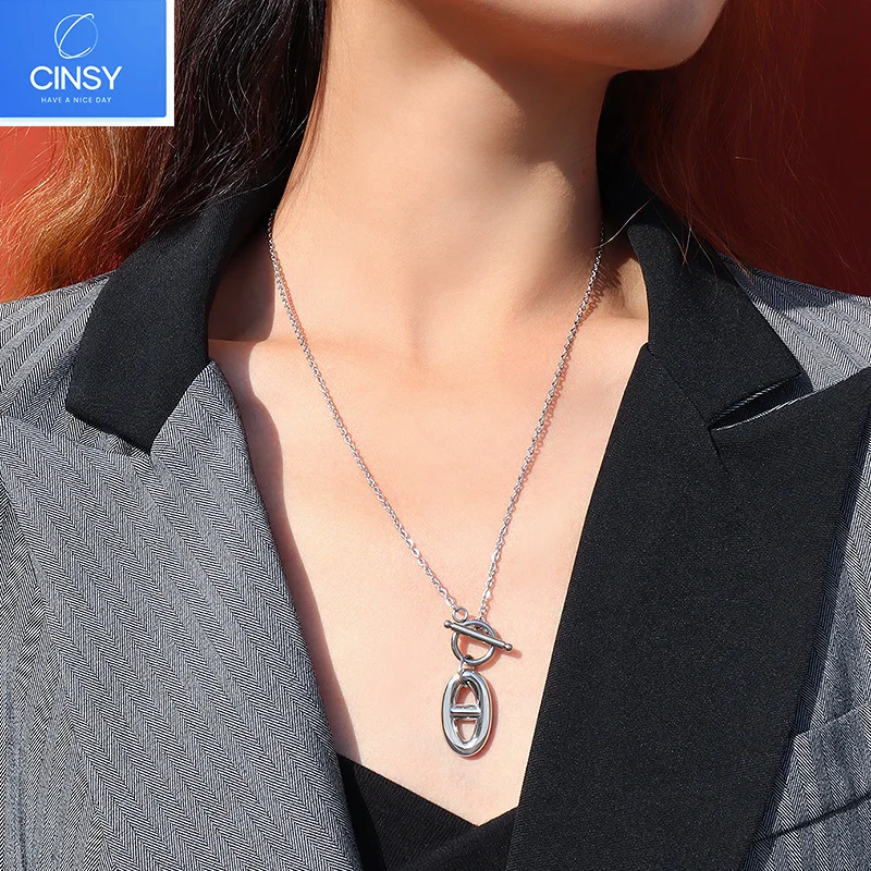 CINSY Jewelry Stainless Steel Earrings Kolczyki Brincos Piercing Christmas Aretes Earrings For Women Pendientes Mujer Earrings