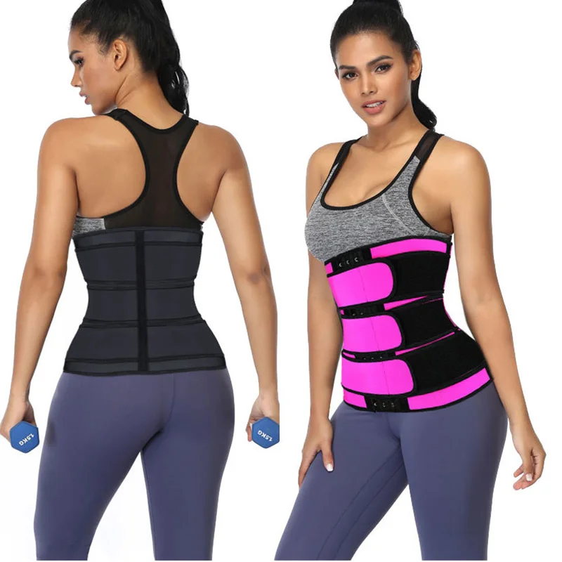 3 тренировочный Пояс Неопреновый корсет впитывает пот и похудения Body Shaper Для