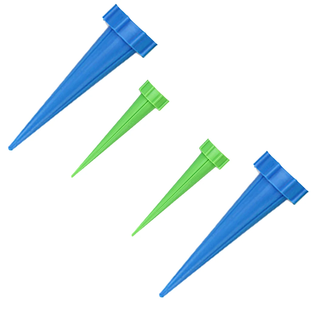 4 Pieces Automatic Watering Irrigation Drippers Stakes for Vacations Plant Drip Water Watering