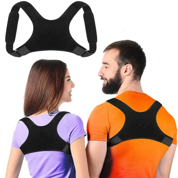 

Brace Support Belt Adjustable Back Posture Corrector Clavicle Spine Back Shoulder Lumbar Posture Correction For Adult Unisex