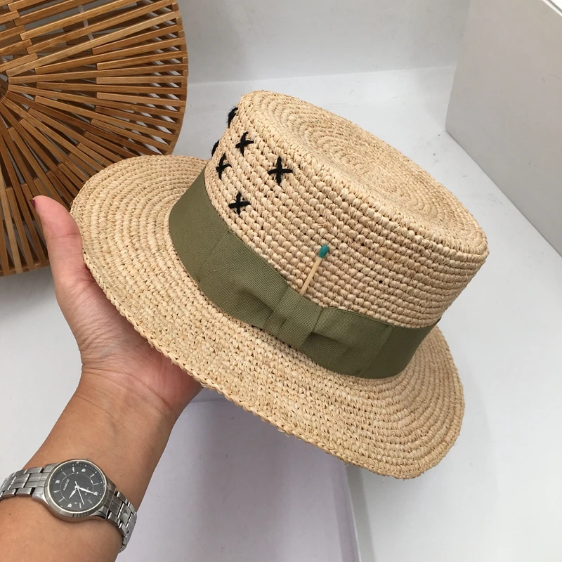 small straw hats for women
