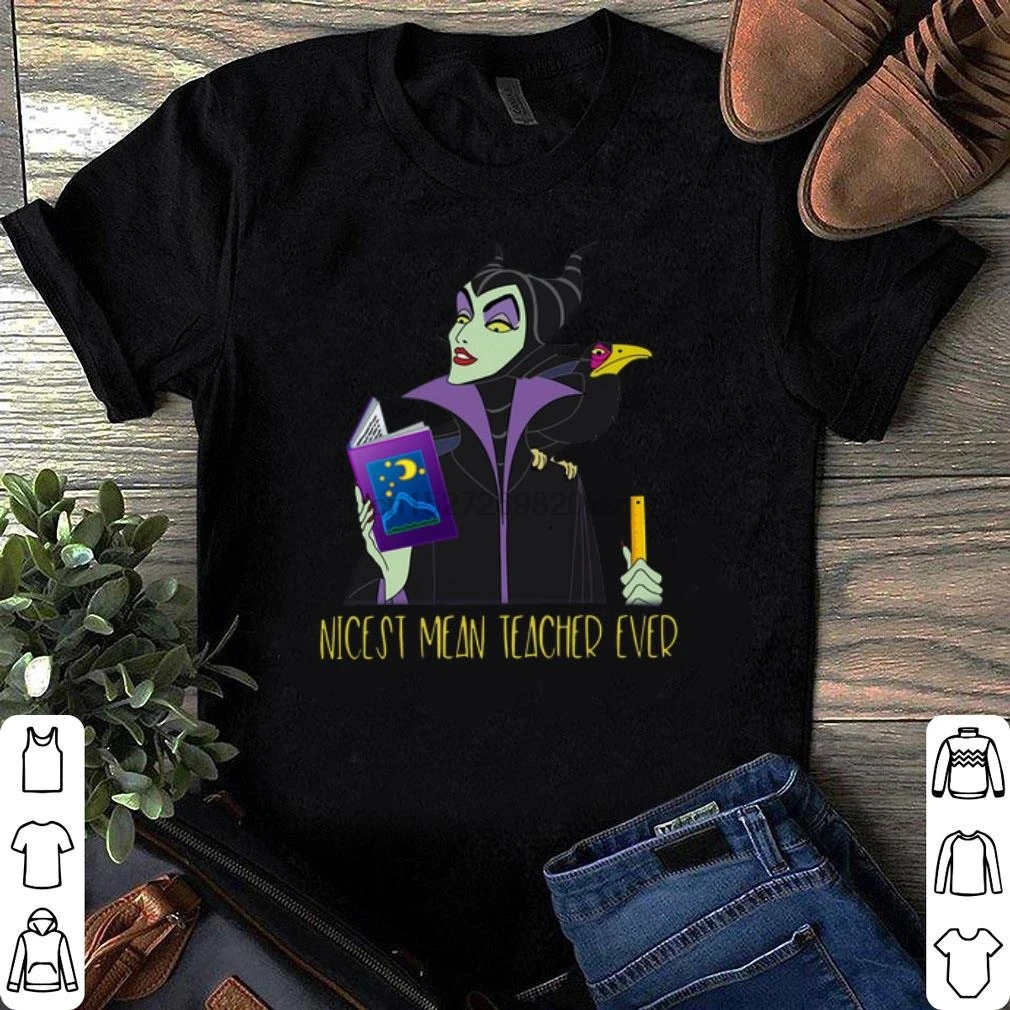 Футболка Maleficent Nicest Mean Teacher Ever | Мужская одежда