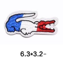 Флаг Франции вышивка патчи DIY железные Значки для одежды