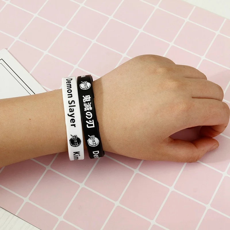 Demon Slayer: Kimetsu no Yaiba Silicone Strap Bracelet
