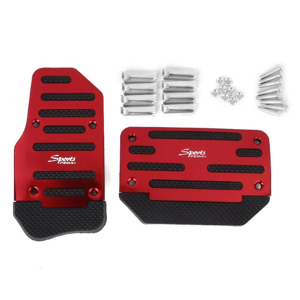 Anti-Slip PVC Board Accelerator Pad Cover Brake Pedal Cover for Pads