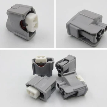 

100pcs/lot 2 Pin Female Auto Electrical Sumitomo Fuel Injector Nozzle Connector For Honda Toyata LEXUS 1G-FE 1GR -FE 6189-0611