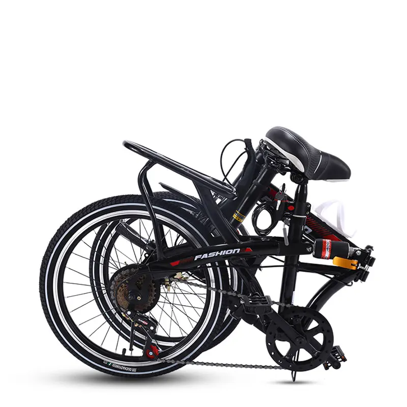 Folding Bicycle 20 Inch Variable Speed Shock Absorption Adult Man and Women Students Ultra Light Bike