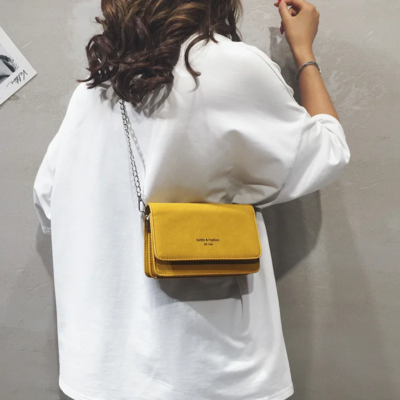 

New stereo multi-storey small square bag with one shoulder and inclined lady bag in 2019