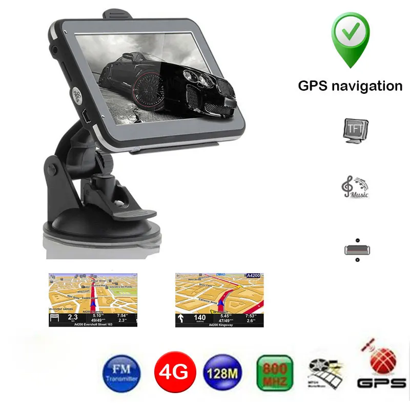 Vehemo FM автомобильного навигатора автомобильного gps-навигатора электронный альбом электроника для цифровой gps навигатор Портативный фотографии карта