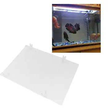 

Acrylic Segregation Board Fry Isolation Plate Creative Baffle Pet Supplies for Fish Tank Aquarium with 4pcs Clips
