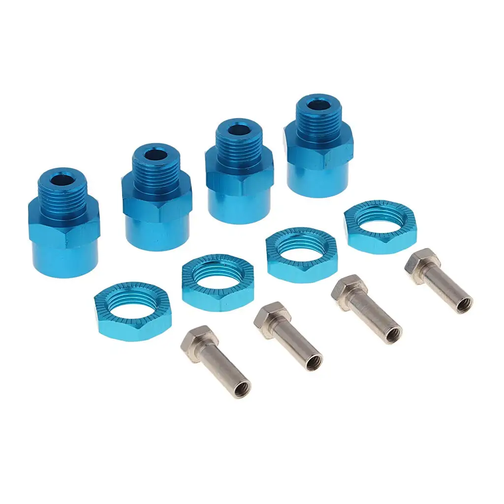 

ARC0052 12mm Hexagonal Wheel Hub Hex 17mm Extension Combiner Adapter for 1/10 RC Car HSP Accessories Kits Red 15mm
