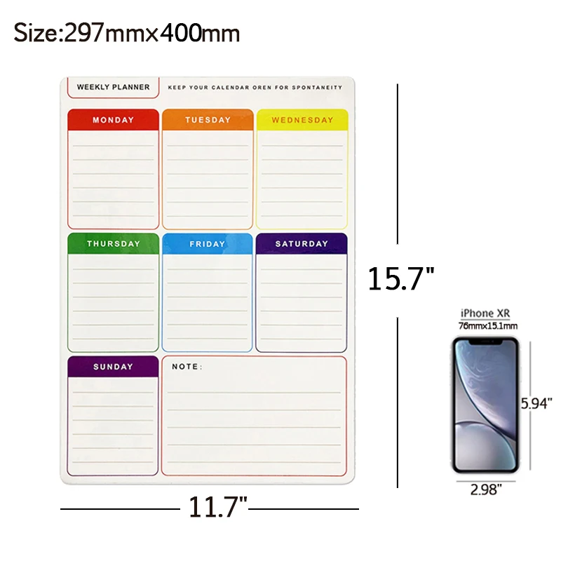 Рисунок 5 - Магнитный Еженедельный планировщик 2021